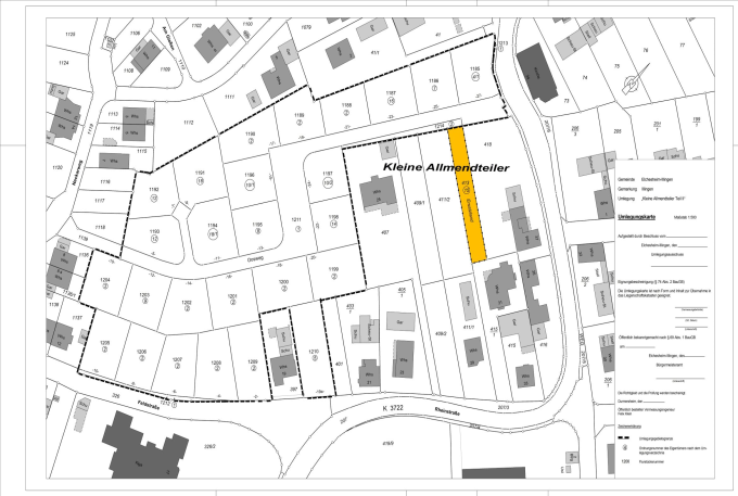 Vermessungstechnik Grundrissstruktur